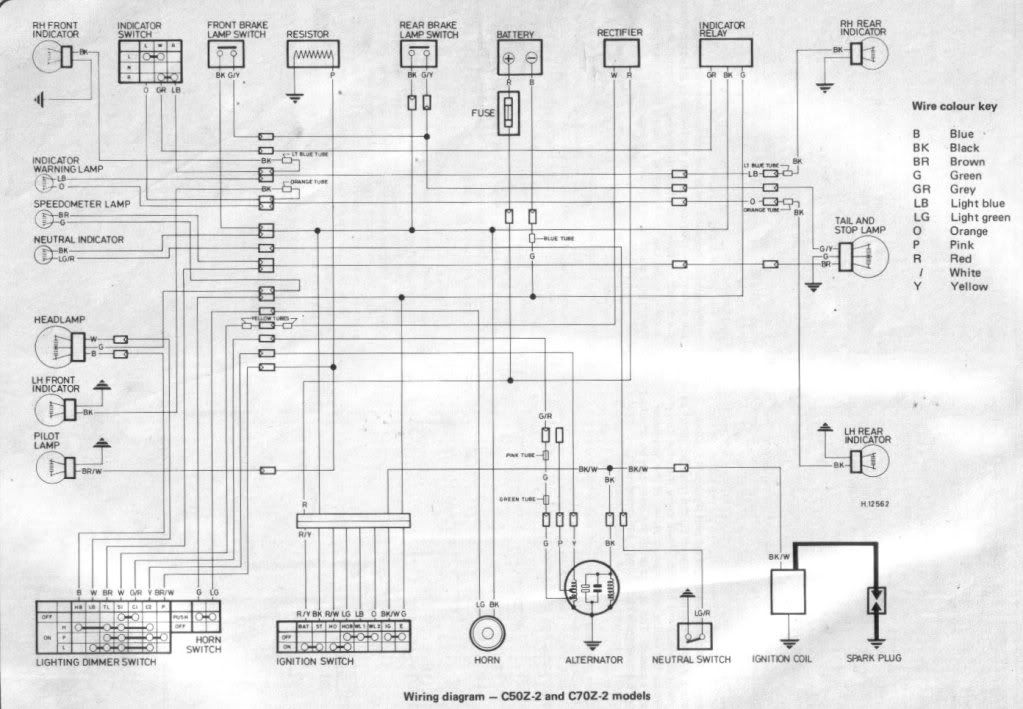 [DIAGRAM] Honda C70 Wiring Diagram Photos - MYDIAGRAM.ONLINE